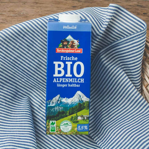 Berchtesgadener Land - Frische Bio - Alpenmilch laenger haltbar 3.5% Fett - wundermarkt.shop