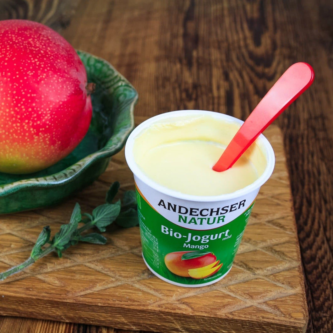 Andechser Natur - Bio - Jogurt_mild_Mango - 150g - wundermarkt.shop