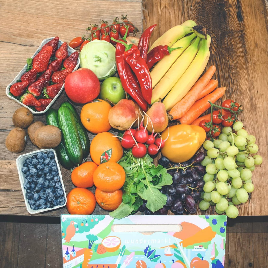 Buerobox gemischt - Obst und Gemüse für Büros -wundermarkt.shop
